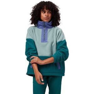Stoic‎ color block Fleece Pullover Sz L
